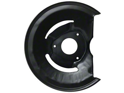 Disc Brake Shield; Driver Side (68-73 Mustang w/ Front Disc Brakes)