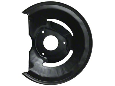 Disc Brake Shield; Passenger Side (68-73 Mustang w/ Front Disc Brakes)