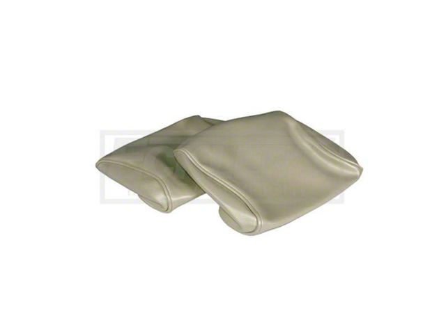 Distinctive Chevelle Headrest Covers For Bench Seats, 1970-1972