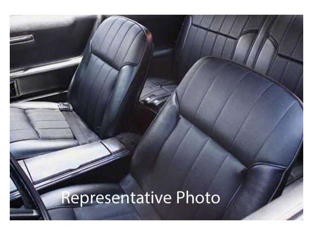 Distinctive Firebird Rear Seat Cover , Bench, Fold Down, Deluxe 1968-1969