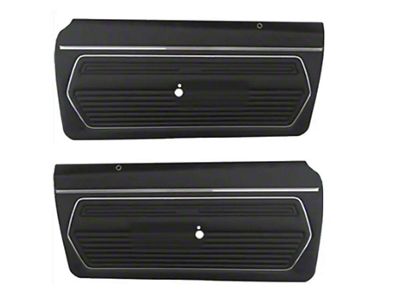 Distinctive Industries, Camaro Front Door Panels, For Standard Interior, Assembled 1969