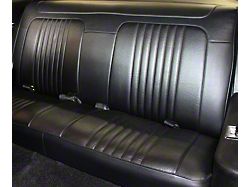 Distinctive Industries Chevelle And Malibu, Bench Seat Covers, Coupe, Rear, 1971-1972