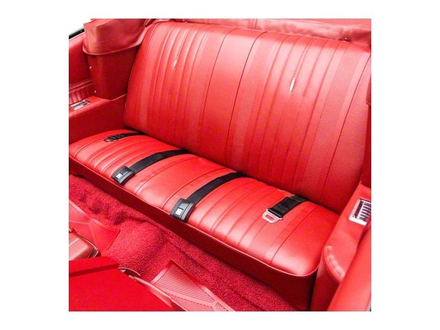 Distinctive Industries Chevelle Bench Seat Covers, Convertible, Rear, 1970