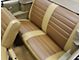 Distinctive Industries Chevelle Bench Seat Covers, Convertible, Rear, Two Tone, 1965