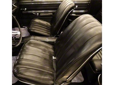 Distinctive Industries Chevelle Bench Seat Covers, Coupe Or Convertible, Front, 1966