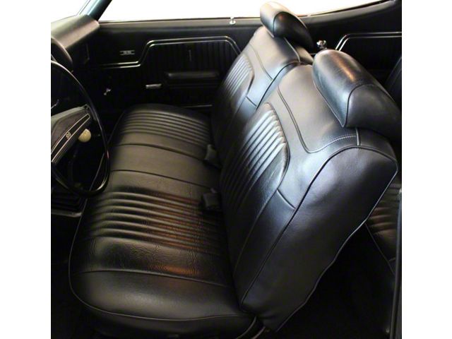 Distinctive Industries Chevelle Bench Seat Covers, Coupe Or Convertible, Front, 1971-1972