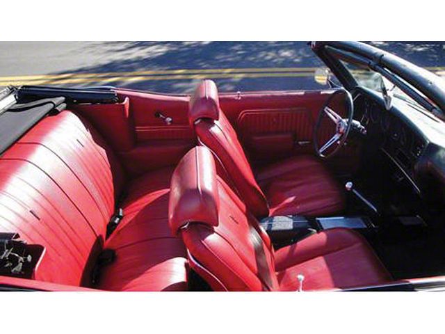 Distinctive Industries Chevelle Bucket Seat Covers, Convertible, Front & Rear, 1970
