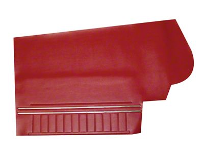 Distinctive Industries Chevelle Rear Side Panels, Convertible, Unassembled, 1970-1972