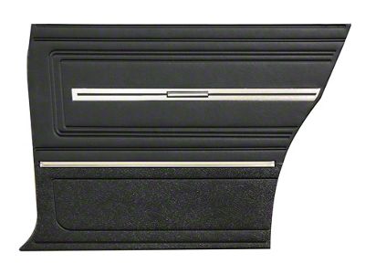 Distinctive Industries Chevelle Rear Side Panels, Coupe, Preassembled, 1966