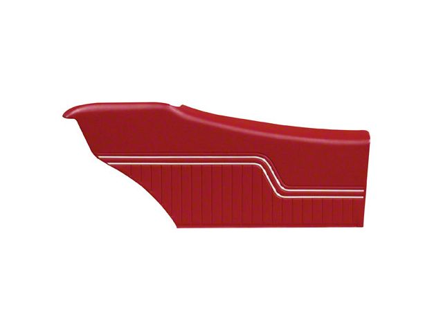 Distinctive Industries Chevelle Rear Side Panels, Coupe, Preassembled, 1970-1972
