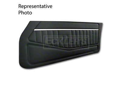 Distinctive Industries, Rear Side Panels, For Standard Interior, Assembled 33-10832 Camaro Convertible Only 1968