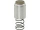 Vac Brake Plunger Leather End - Includes Spring