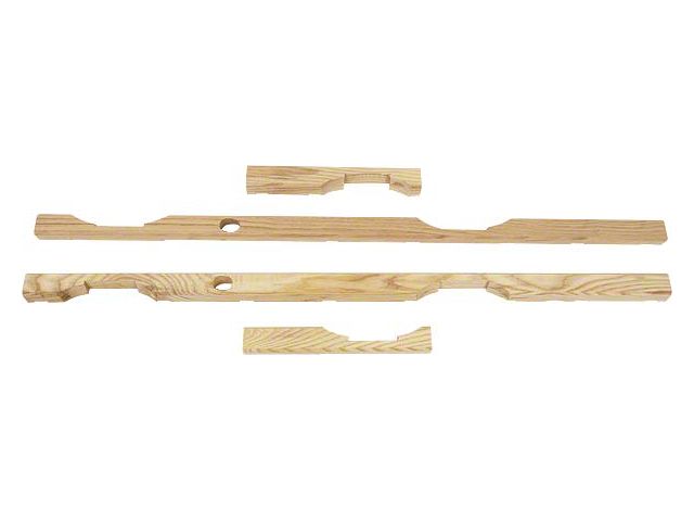 Door Filler Set - Wood - Ford 5 Window Coupe