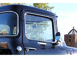 Door glass, one piece solid, Clear