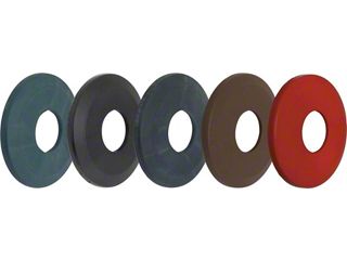 Blue Door Handle Backup Escutcheon Plates For 1960-65 Falcon & 62-65 Fairlane – Set Of 4