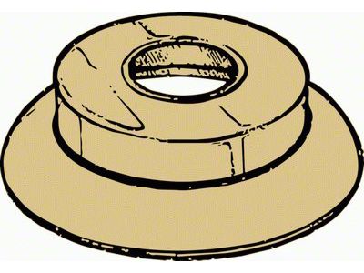 Plast Escutch W/spring Met Ctr