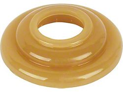 Door Handle Escutcheon - Plastic - Yellow Brown - Ford Standard & Ford Deluxe