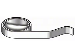 Door Latch Spring/ White/ 38-40
