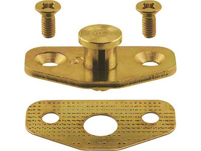 62-67 Door Latch Striker Plate & Shim