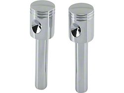 Door Lock Knob/ Chrome Piston Type (1928-1931 Model A; 1928-1931 Model AA)