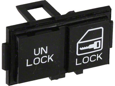 Door Lock Switch, Right, 1984-1985
