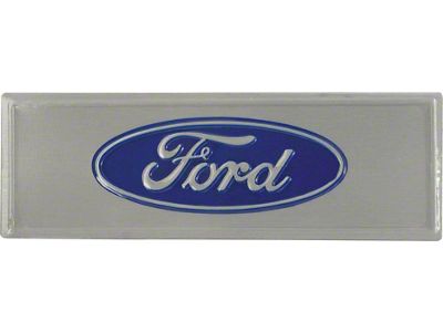 Scuff Plate Emblem/ Blue