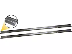 Door Sills - Stainless Steel - 34-1/4 Length - Ford 5 Window Coupe, Ford Tudor Sedan & Ford Fordor Front
