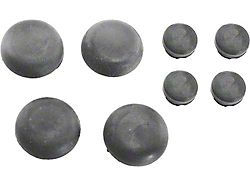 Door Striker Bumpers/ Convertible/ 8 Pcs (Also Mercury Convertible)