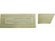 Door Trim Panel Set - Fairlane XL, GT & GTA 2 Door Convertible - 4 Pieces - Parchment L-2613 With Parchment L-2945 Center