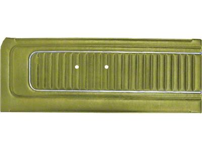 Door Trim Panels - Falcon Futura 2-Door & Ranchero With Deluxe Trim - Ivy Gold L-2503