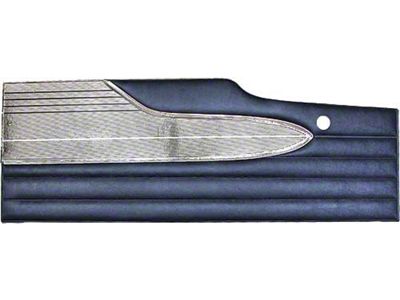 Door Trim Panels - Falcon Futura, Sprint 2-Door Hardtop & Ranchero - Medium Blue L-1761
