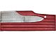 Door Trim Panels - Falcon Futura, Sprint 2-Door Hardtop & Ranchero - Red L-1377