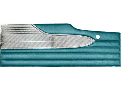 Door Trim Panels - Falcon Futura, Sprint 2-Door Hardtop & Ranchero - Turquoise L-1934