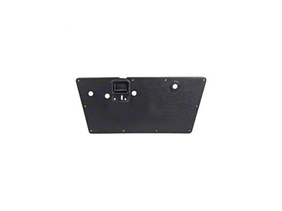 Door Trim Panels - Flat Design - Black