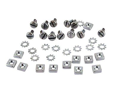 Door Window Frame Retainer Hardware Set - 1926-27 Coupe, Tudor and Closed Cab Pickup