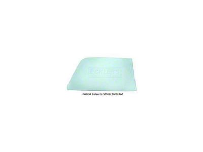 Door Window Glass, Front, 4 Door Sedan, Fairlane, Full SizeMercury, 1957-58 (Body Codes 58A & 58B)