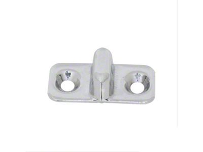 Dove Tail Door Latch; Chrome (28-31 Model A)