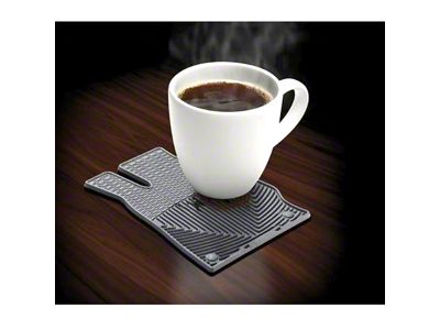 Drink Coaster, Black, WeatherTechr