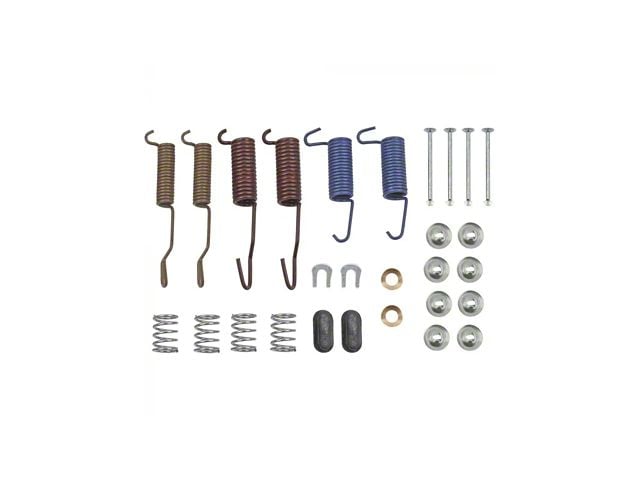 Drum Brake Hardware Combi-Kit, Rear, 11 1/32 X 2 1/4, Galaxie, 1966-1968