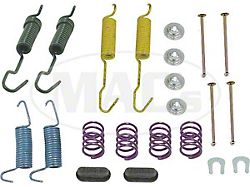 Drum Brake Hardware Kit - Front Or Rear - For 10 Brakes