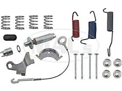 Drum Brake Hardware Kit, Front With 3 Brakes, 1961-1964