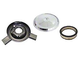 Dual Snorkle Air Cleaner Black (67-92 Camaro)