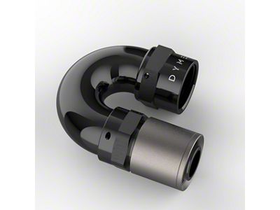Dyme PSI FATBOY A-TYPE Crimp and Swivel Fitting; 180-Degree