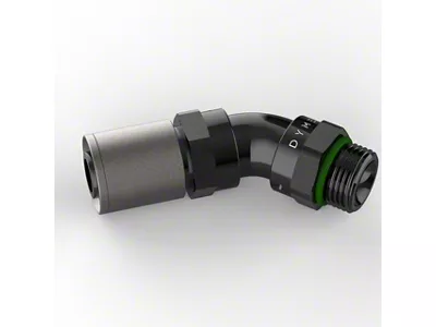 Dyme PSI FATBOY D-TYPE Crimp ORB Fitting; 30-Degree