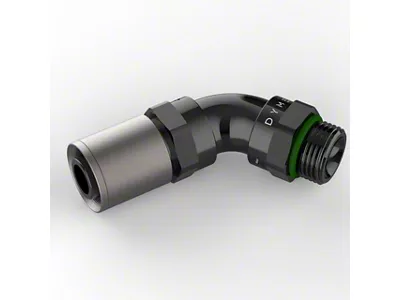Dyme PSI FATBOY D-TYPE Crimp ORB Fitting; 60-Degree