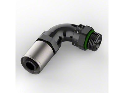 Dyme PSI FATBOY D-TYPE Crimp ORB Fitting; 90-Degree