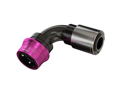 Dyme PSI PRO/SPEC A-Type Crimped Swivel; 90-Degree