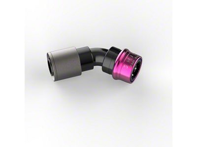 Dyme PSI PRO/SPEC H-Type No Swivel Crimp-On; 45-Degree