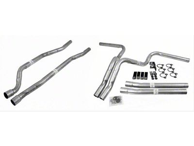 Dynomax Header-Back Dual Exhaust System; Side Exit (75-78 V8 K15)