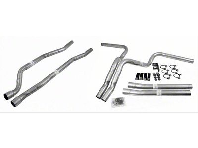 Dynomax Header-Back Dual Exhaust System; Side Exit (75-78 V8 K15)